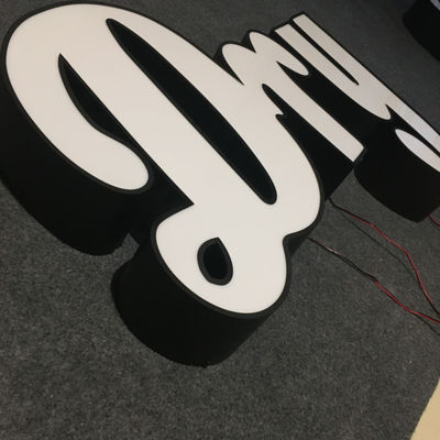 ライト ボックスの形の広告の経路識別文字の印の紫外線印刷3DはULを照らした