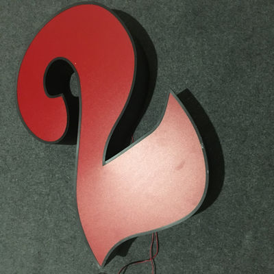 ライト ボックスの形の広告の経路識別文字の印の紫外線印刷3DはULを照らした