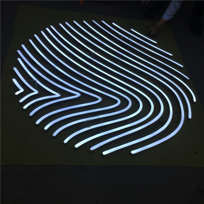 屋外のつけられた導かれたストリップは表記の手紙ビジネス印DC12Vを照らした