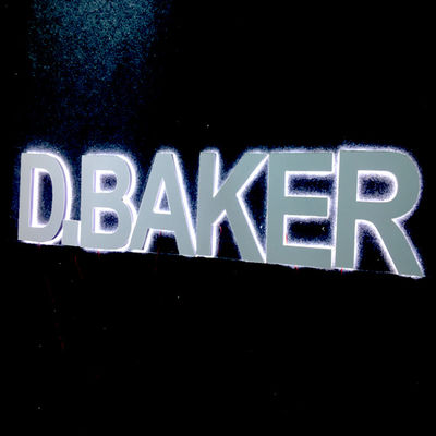 レストランのバックリットの手紙の印2-20cmの深さのアクリルによって導かれる白熱印板