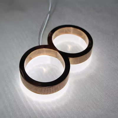 金ミラーの屋家番号の印のホテルのドアのナンバー プレートDC12V