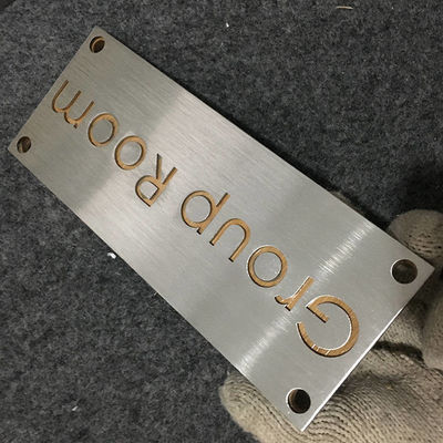 オフィス部屋の名前の現代屋家番号の印は非照らした