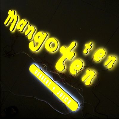 Shopfront LEDのアクリルの手紙の表記12VDCの広告