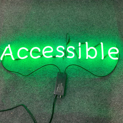 レストランは導かれた個人化されたネオン棒を署名するアクリルのネオン サイン板に貯える