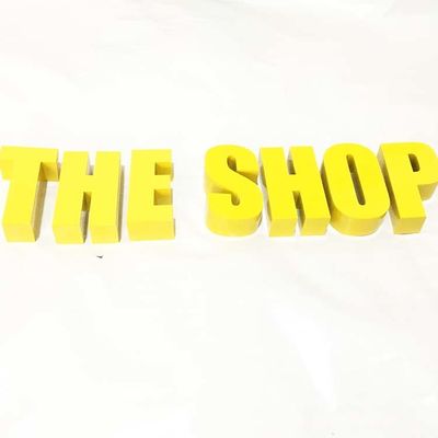 金は官庁のためのステンレス鋼の金属の手紙の印10cmの深さにブラシをかける