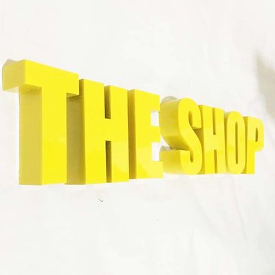 金は官庁のためのステンレス鋼の金属の手紙の印10cmの深さにブラシをかける