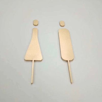 広告3dの金属の注文アルミニウム印は反錆に文字を入れる