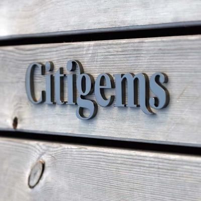 Cuttedのアルミニウム ロゴの金属の手紙の印のステンレス鋼の経路識別文字のセリウムROHS