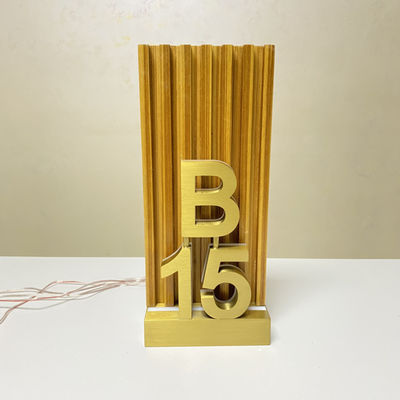 導かれるバックライトを当てられるアパートのオフィスのための屋家番号の印Highspanの上でつけなさい