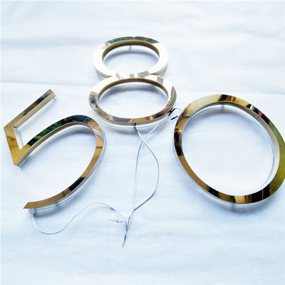 高い明るさの金のブラシの屋家番号の印レーザーはセリウムRoHSを切った