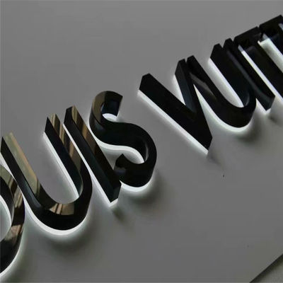 店の名前の店先の印の防水IP65アクリルの導かれた印板