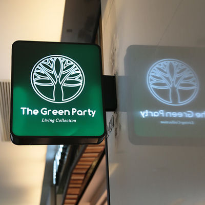 HIGHSPANの円形の屋外のライト ボックスの印の通りビジネスLightboxのSignboard