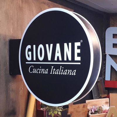 屋外12V LEDビジネス レストランの印板黒の絵画倍は味方した