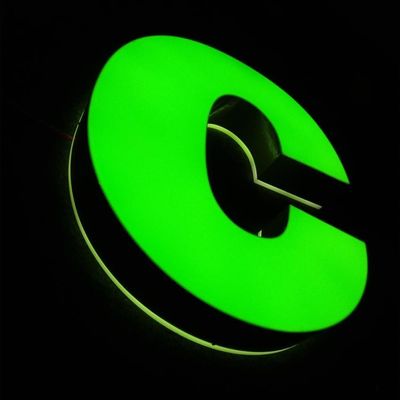 1000時間 寿命 LEDサイン チャンネル ラベルサイン 高明るさ 耐久性 耐候性 商業広告ディスプレイ