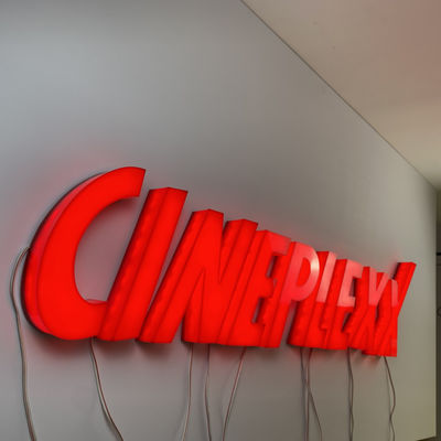 注文の文字を入れる3d手紙の印の涼しい落書きのアルファベットDc12v 5cm