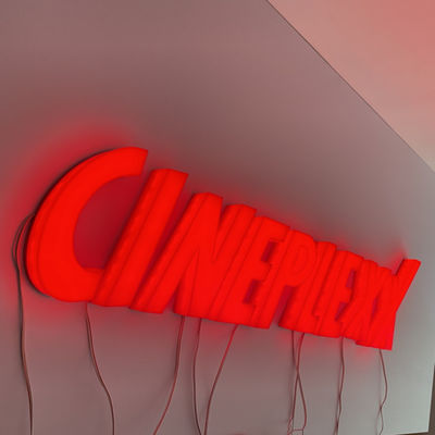 注文の文字を入れる3d手紙の印の涼しい落書きのアルファベットDc12v 5cm