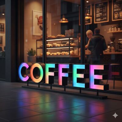 000時間 寿命 LED チャンネル 文字標識 タイプ チャンネル 文字標識 小売広告やシグネージソリューションに最適