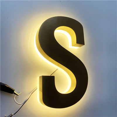 HIGHSPANのレストランの印板ステンレス鋼のバックリットのセリウムROHS