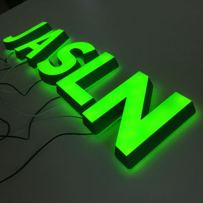 大きいアルファベットLEDのアクリルの手紙のロゴの極度の明るい屋外は防水する