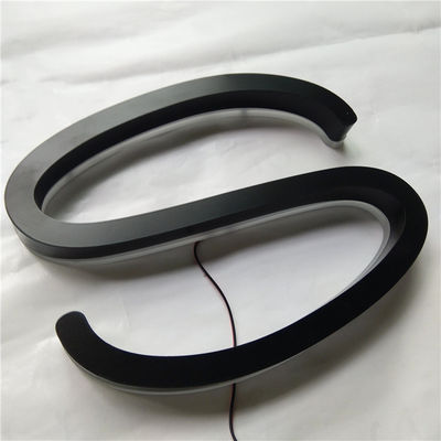 ビジネスEnseigne Lumineuse 3Dの手紙の印の端のLit