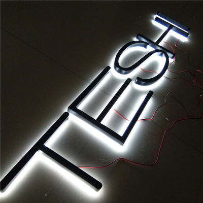 ビジネスEnseigne Lumineuse 3Dの手紙の印の端のLit