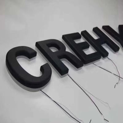 白いつく金属のShopfrontの表記の経路識別文字の印によってバックライトを当てられるセリウムROHS