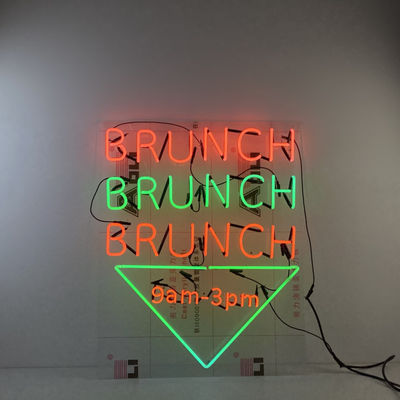 導かれた壁の台紙の注文のネオン サイン7.5KV-10KV