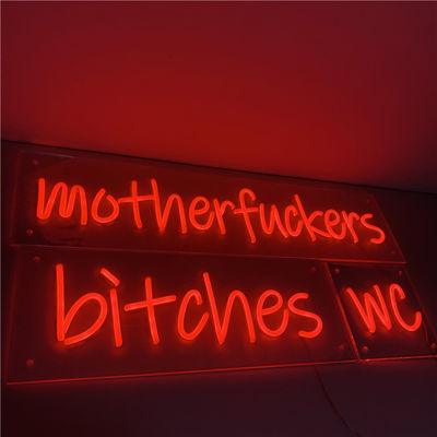 照らされた店はネオン サイン ライト ロゴ50000-80000時間の寿命を導いた